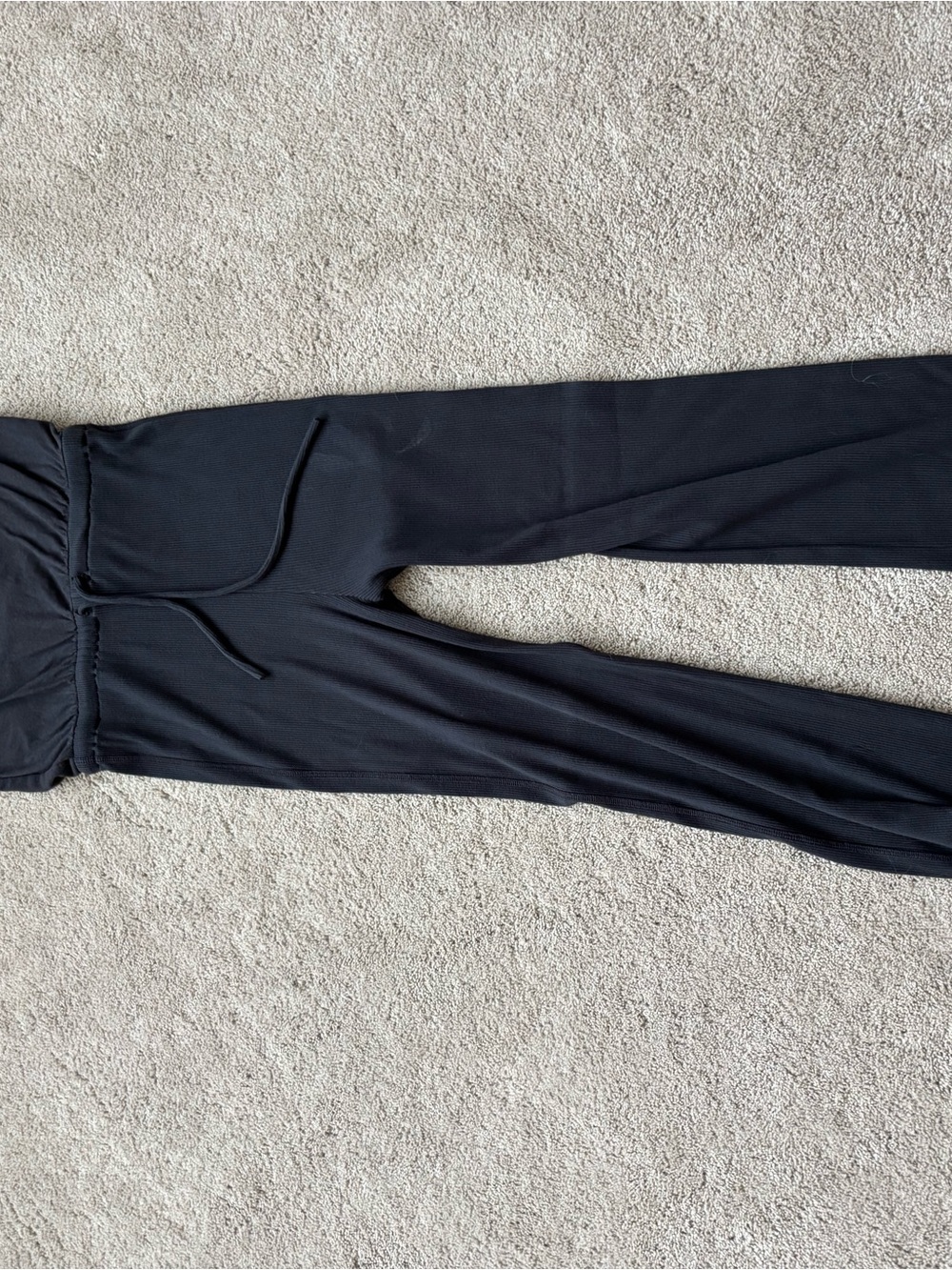 Spiritual Gangster Black Drawstring Jumpsuit Romper